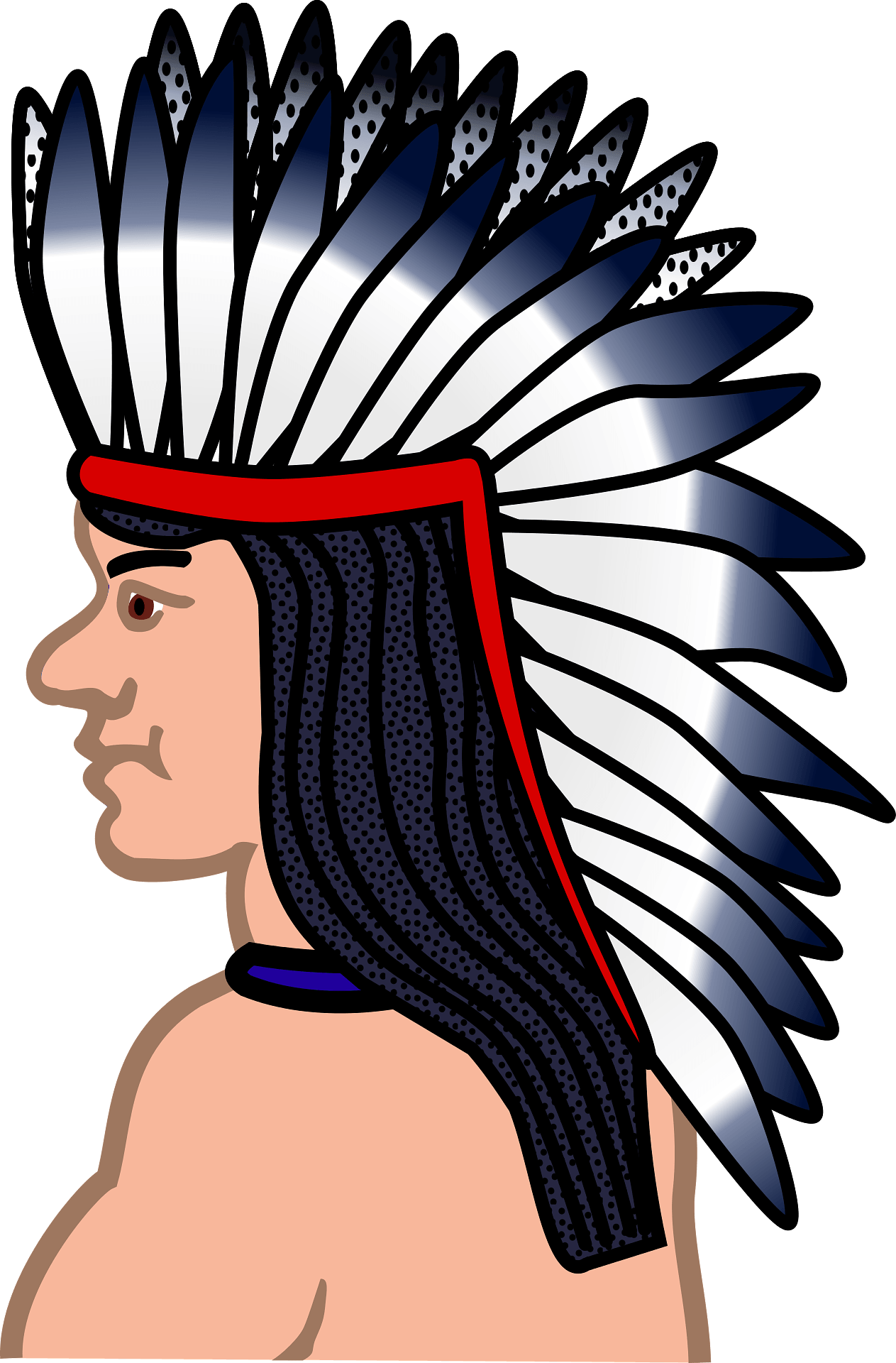 indian chief clipart 2024