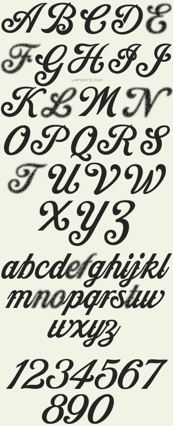 Letterhead Fonts / LHF Indian Script 2 / Script Fonts