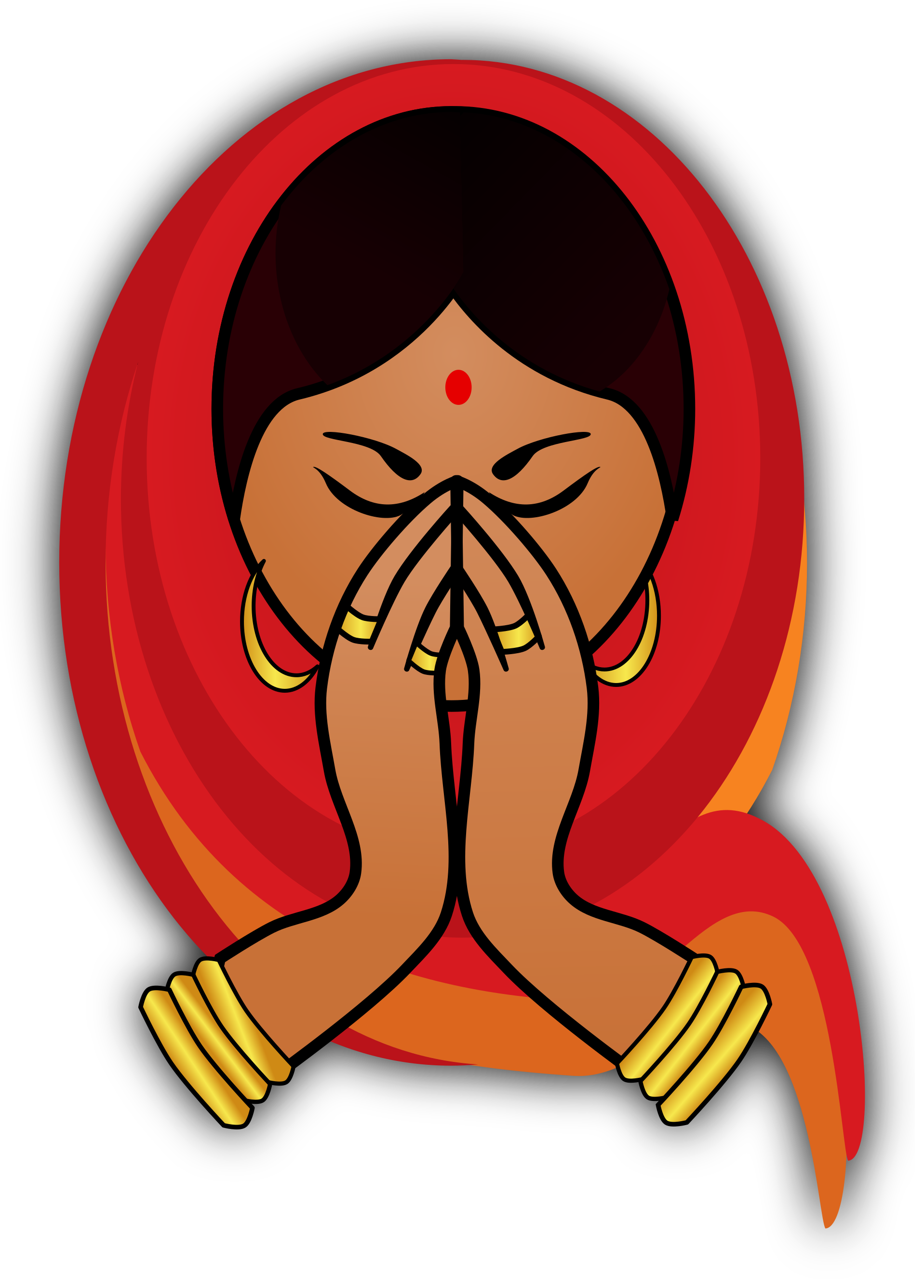 indian woman cliparts