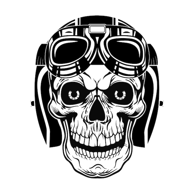 industrial skull cliparts