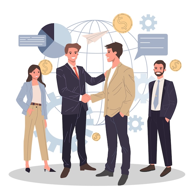 Business Partner Vectors &amp; Illustrations for Free Download | clipart library