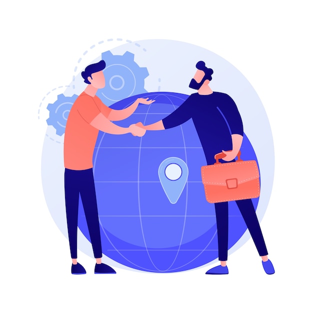 industry partnership cliparts