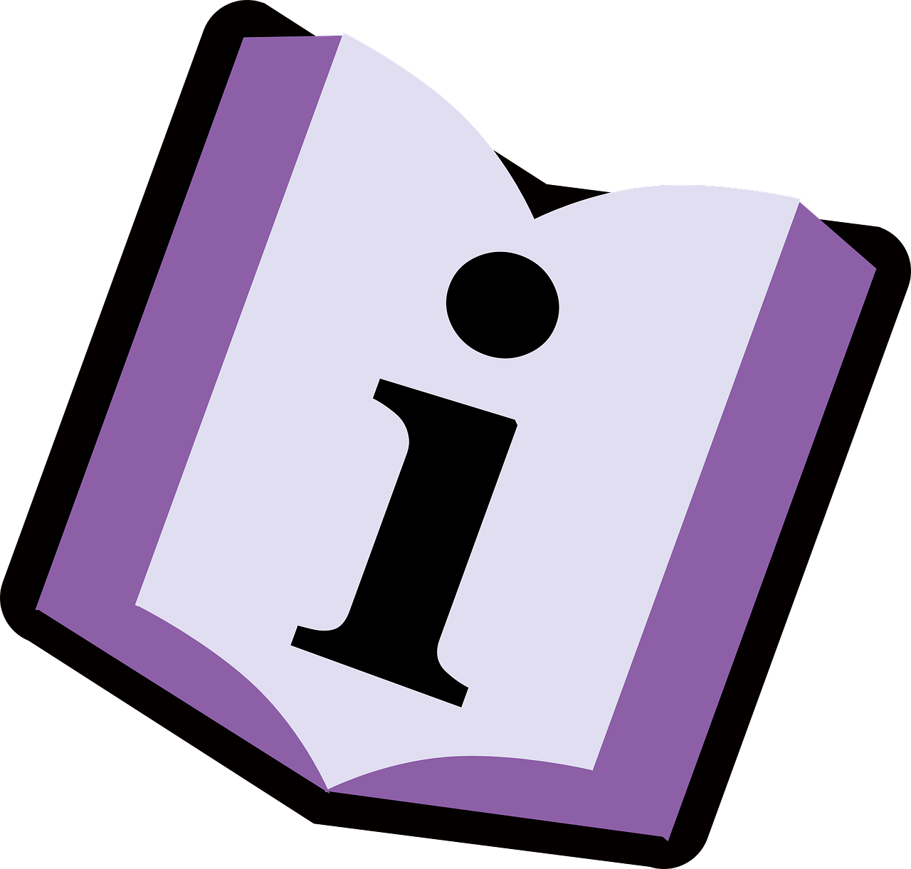 informational book cliparts
