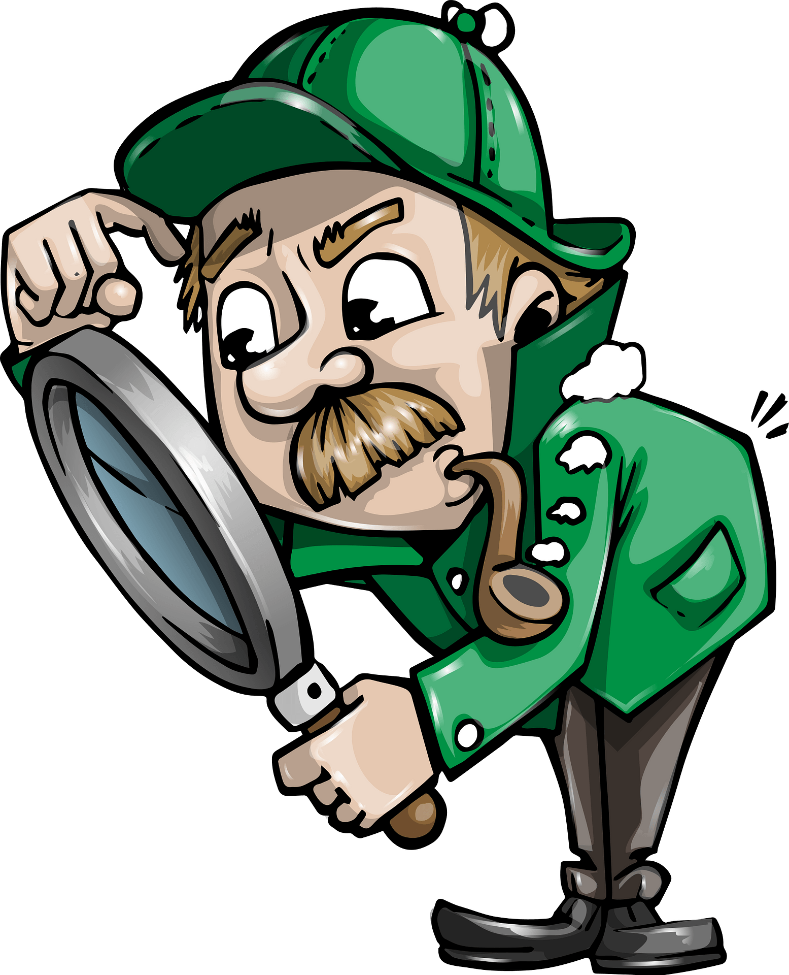 investigating cliparts 2024