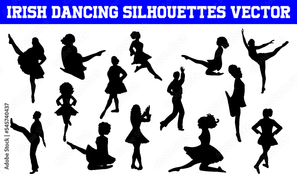 irish dancer silhouette