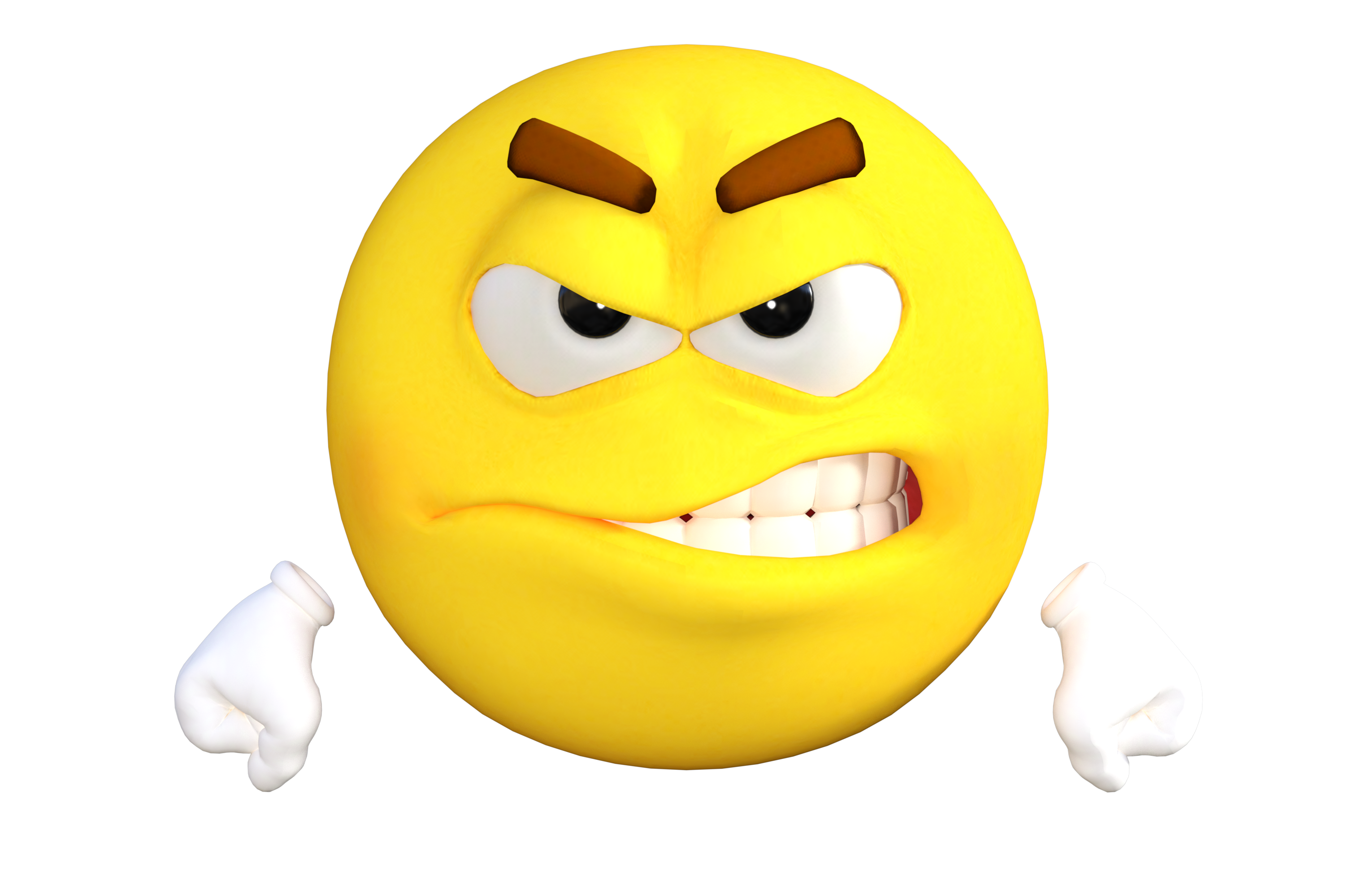 irritated smiley cliparts