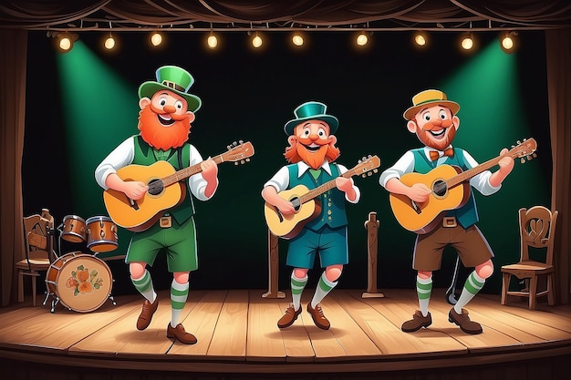irsh concert cliparts