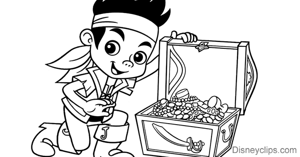 jake and the neverland pirates coloring sheets
