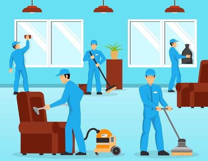 Janitorial Services 101: Zone Cleaning Versus Team Cleaning