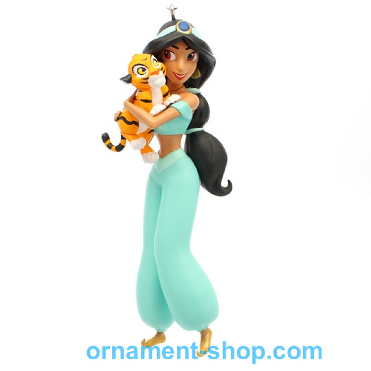 2024 Disney - Jasmine and Rajah - Aladdin Hallmark Ornament | The ...