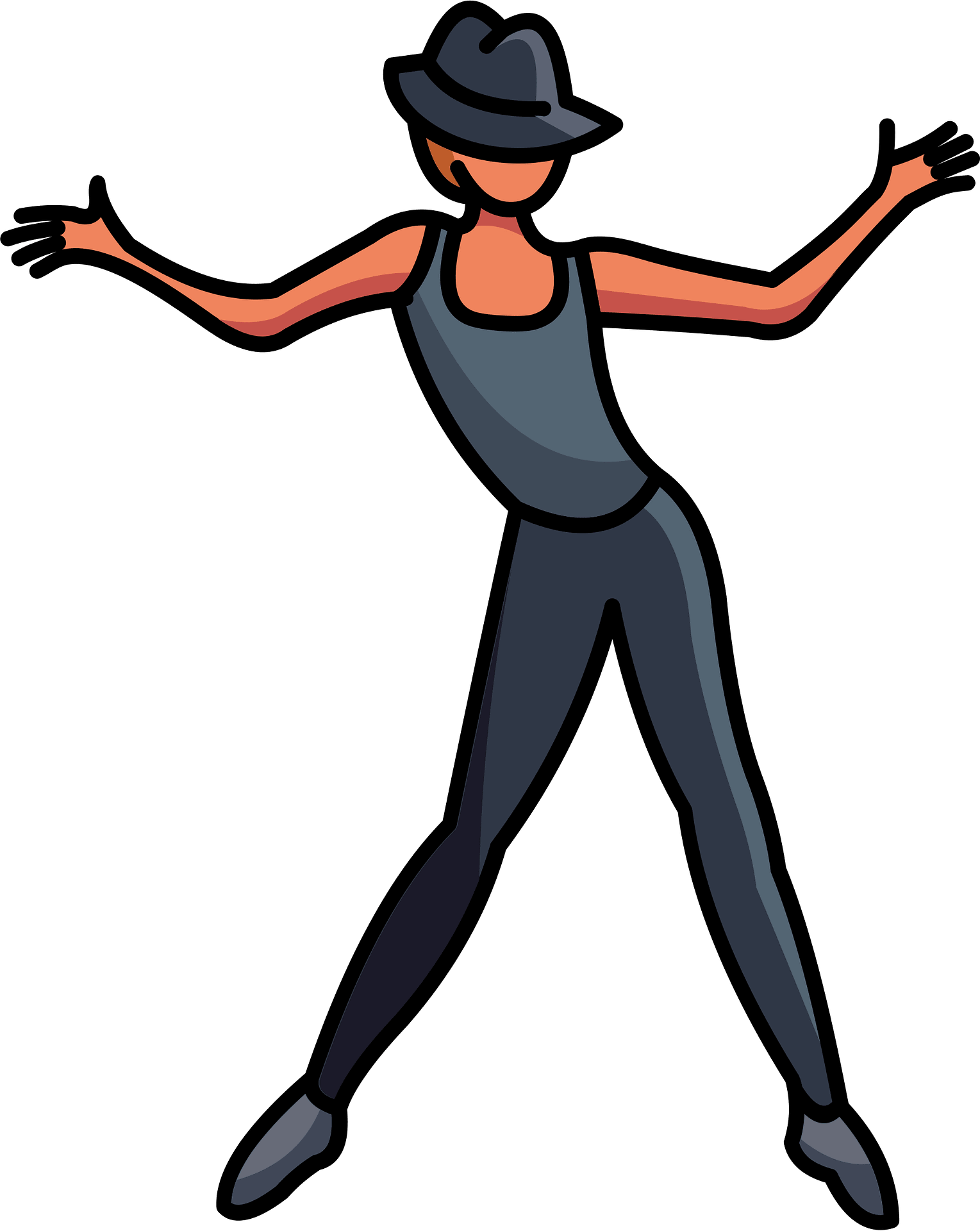 Jazz dance - Free vector clipart images on clipart library.com