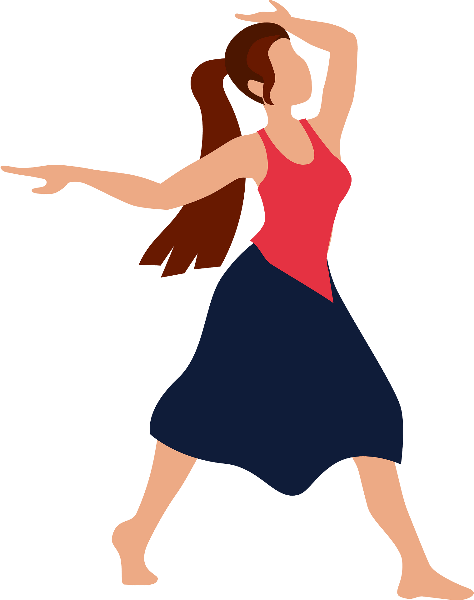 Jazz dance - Free vector clipart images on clipart library.com