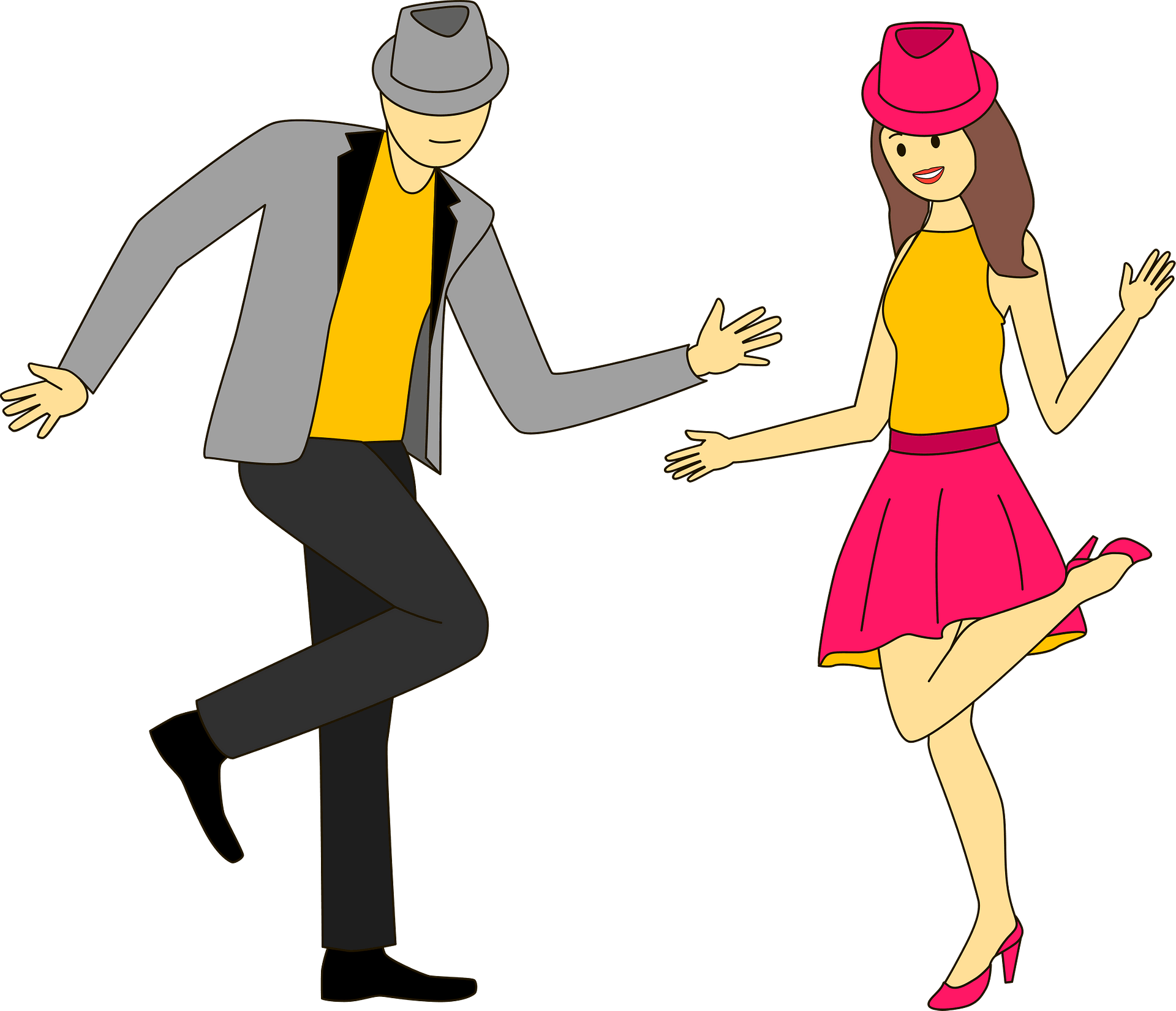 Jazz dance - Free vector clipart images on clipart library.com
