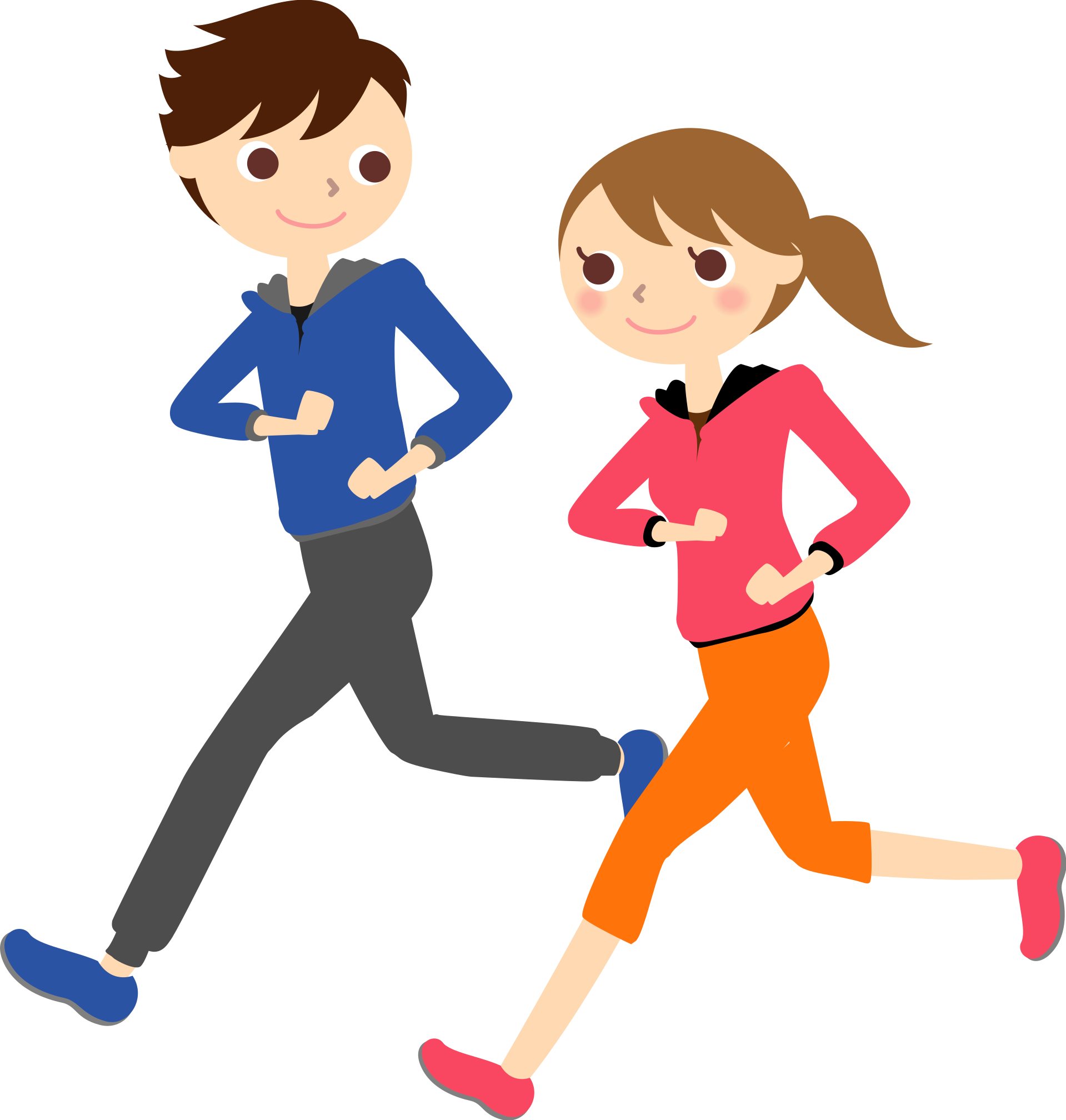 100+ Free Jogging Clipart Images