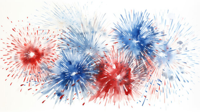july fireworks cliparts 2024