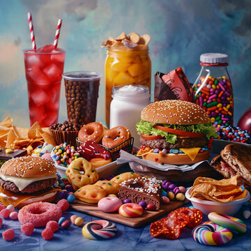 junk food images