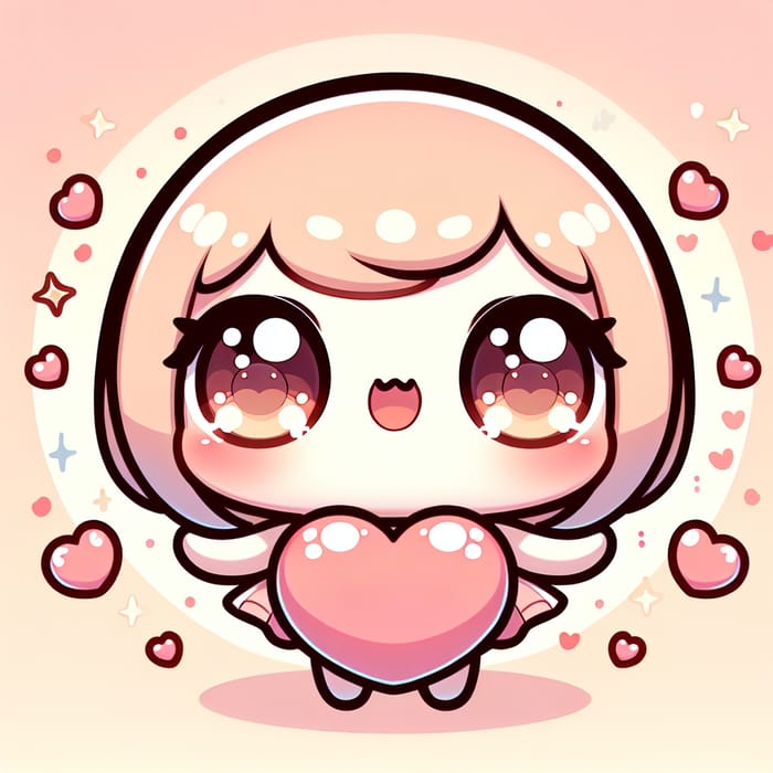 Cute Kawaii Character: Exaggerated Features | AI Art Generator ...