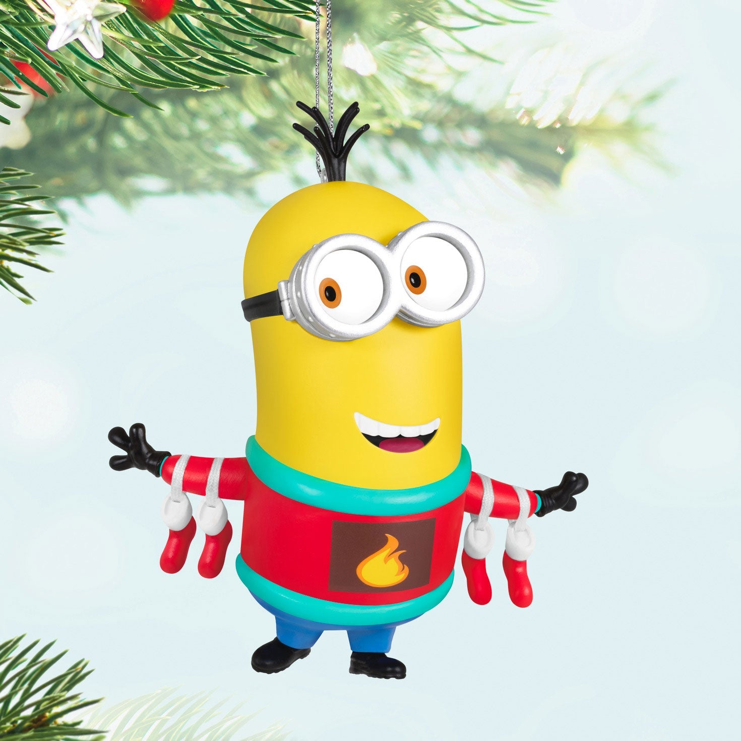Hallmark Minions Kevin Decks the Halls Ornament With Sound ...
