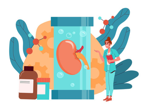 kidney transplant clipart