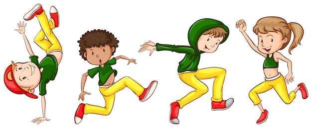 kids dancing clipart 2024