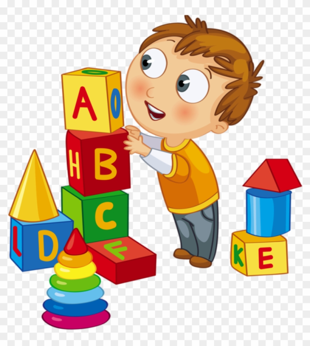 kids playing clipart
