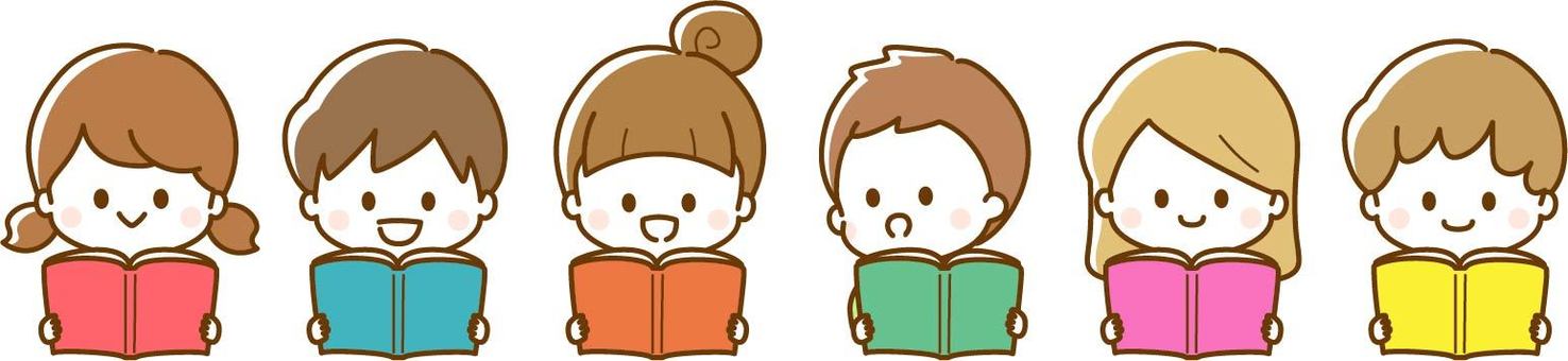 Free Vectors | children reading
