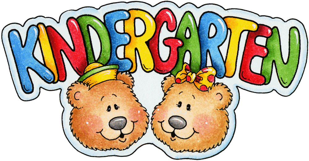 kindergarten bear cliparts