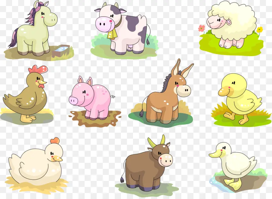 kindergarten farm cliparts