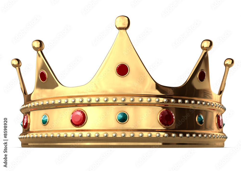 Kings Crown Stock-Illustration | Adobe Stock