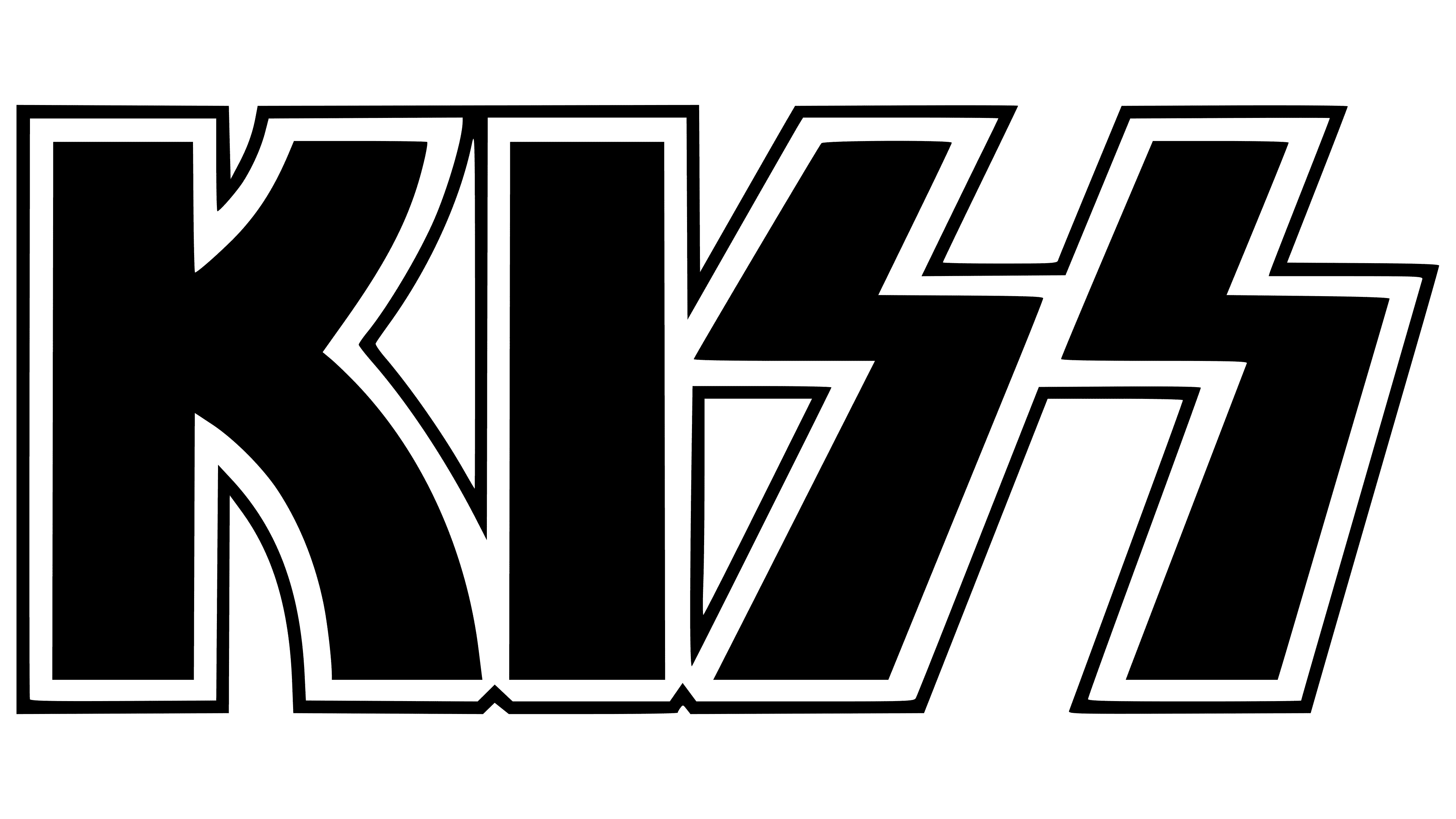 kiss band font