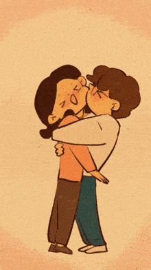 kiss gif animation