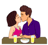 kiss gif animation