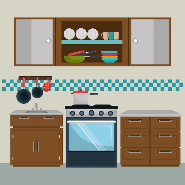 Page 4 | Kitchen Stand Vectors &amp; Illustrations for Free Download ...