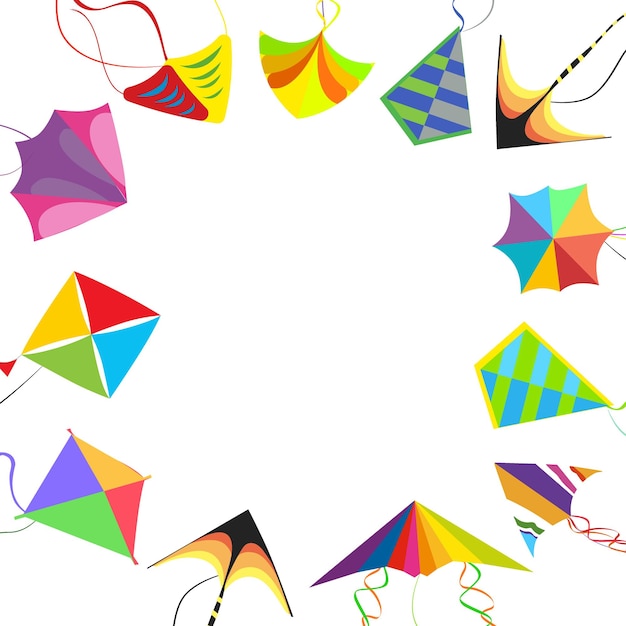 kite banner cliparts