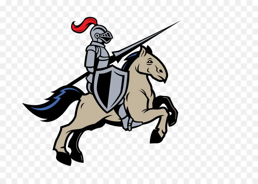 knight on horse clipart