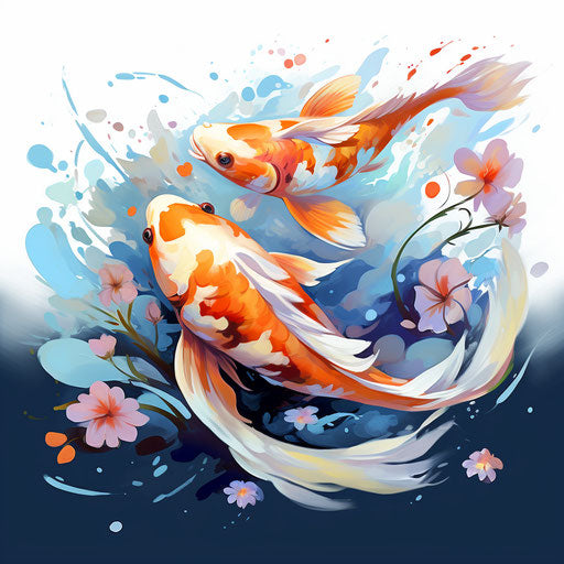 Koi Fisch - Clipart-Grafik aus einer Riesigen Auswahl an Themen