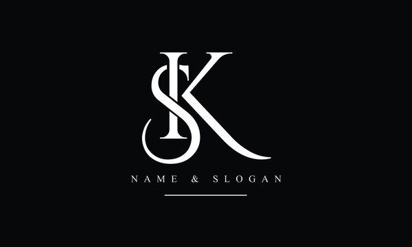 Ks Letter Logo Photos, Images and Pictures