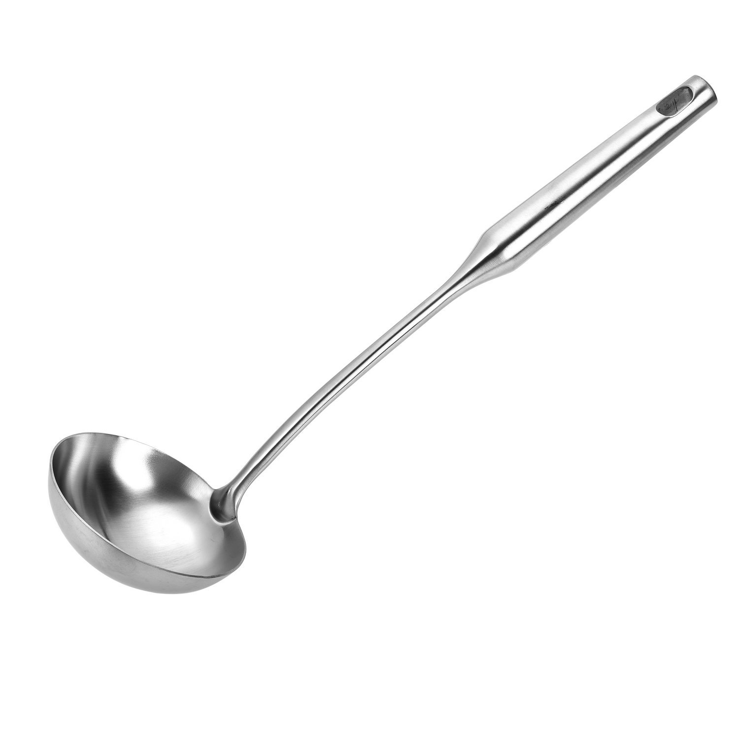 TBWHL Metal Soup Ladle 304 Stainless Steel Sauce Ladle with Long ...
