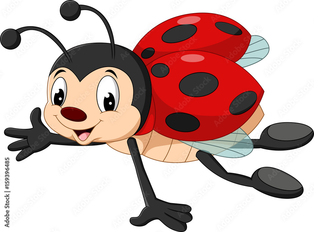 lady bug cartoon