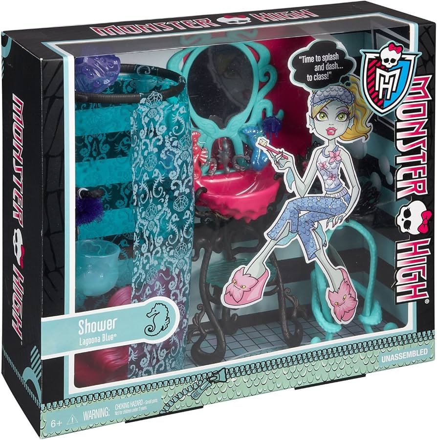 Mattel Y7715 - Monster High Lagoonas Dusche: Amazon.de: Spielzeug