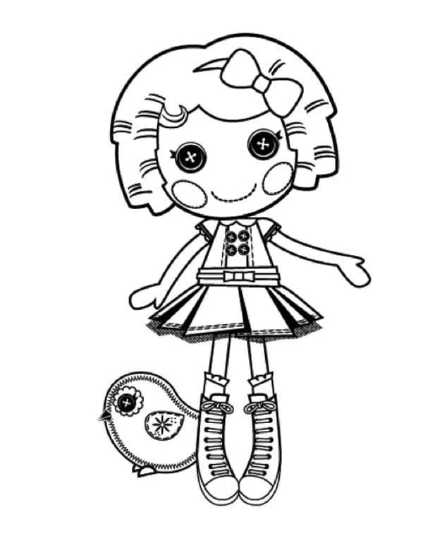 lalaloopsy color pages