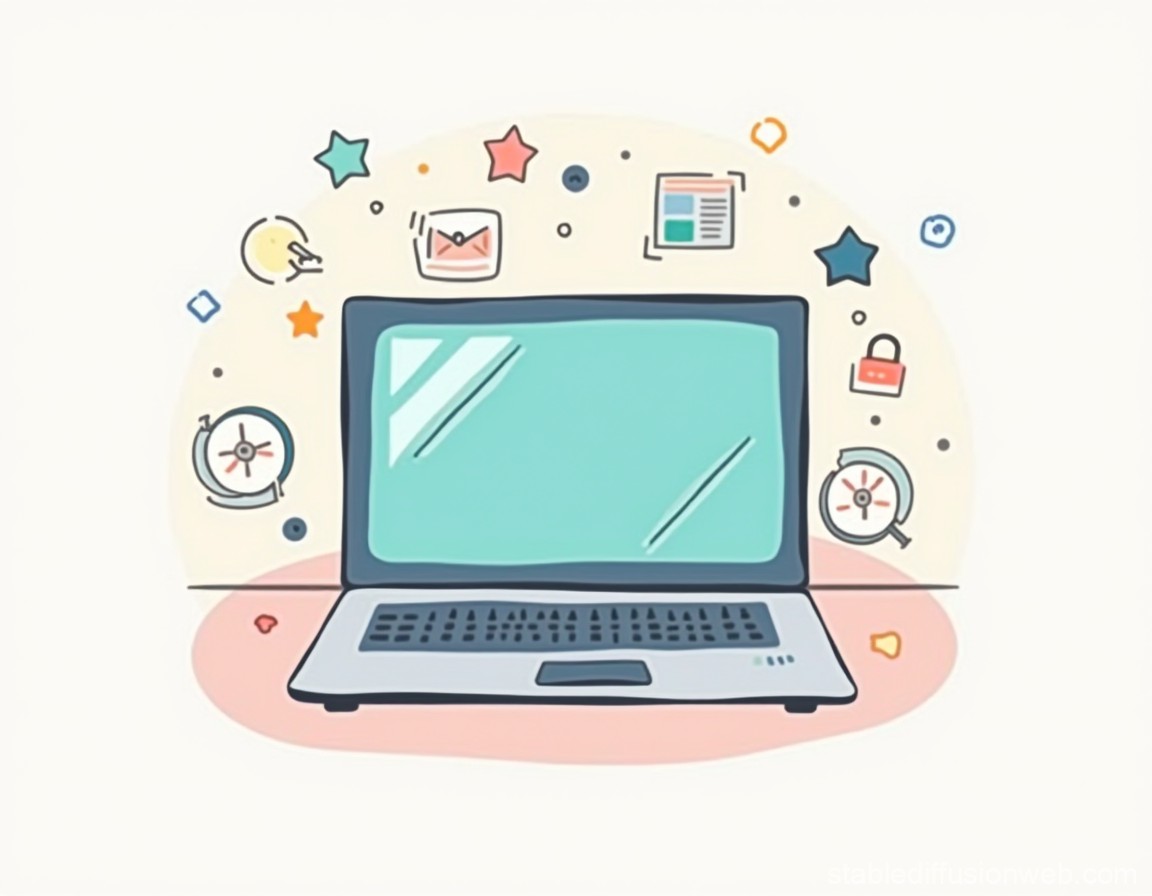 laptop cliparts 2024