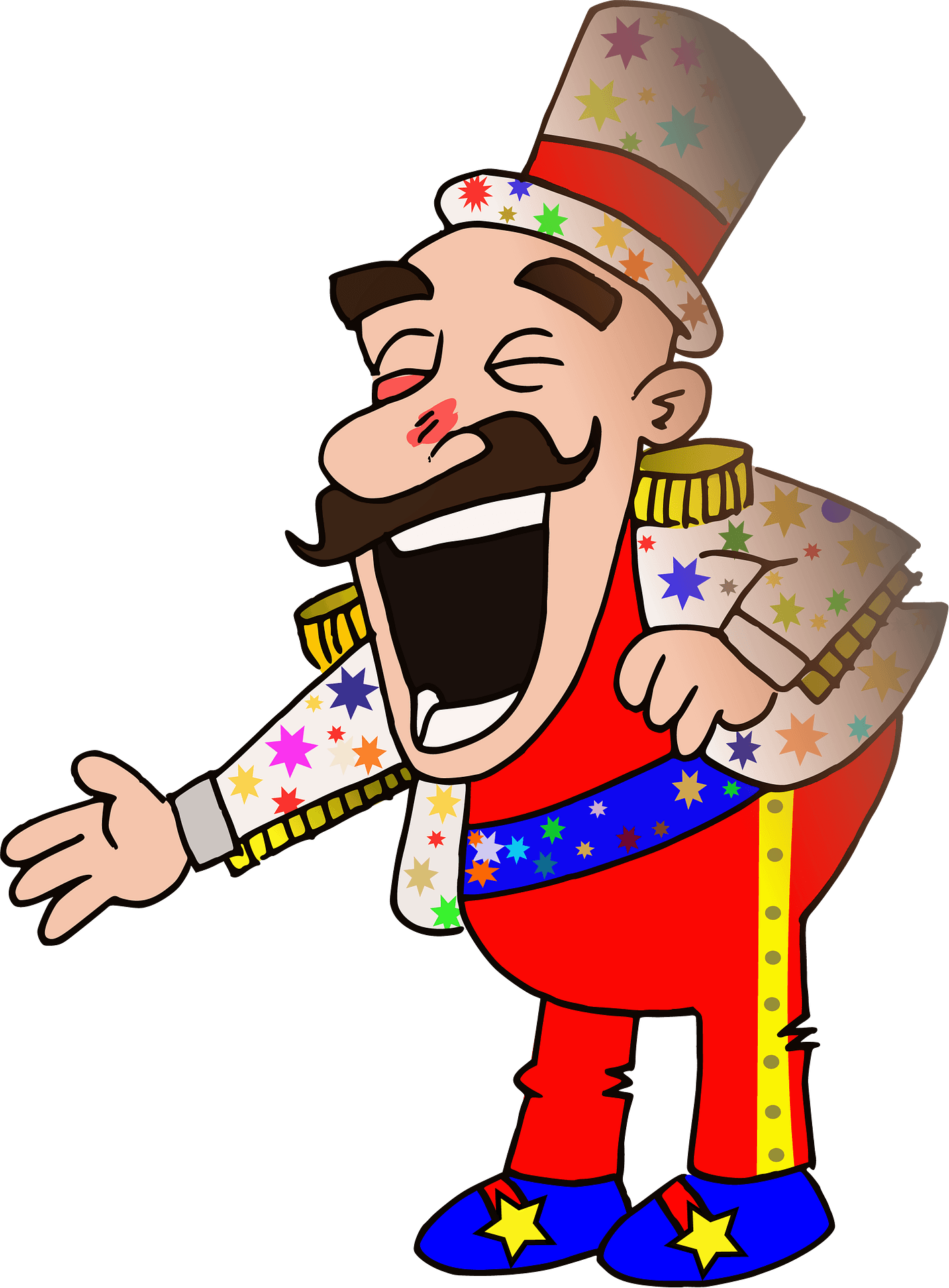 Laughing Circus chef - Free vector clipart images on clipart library.com