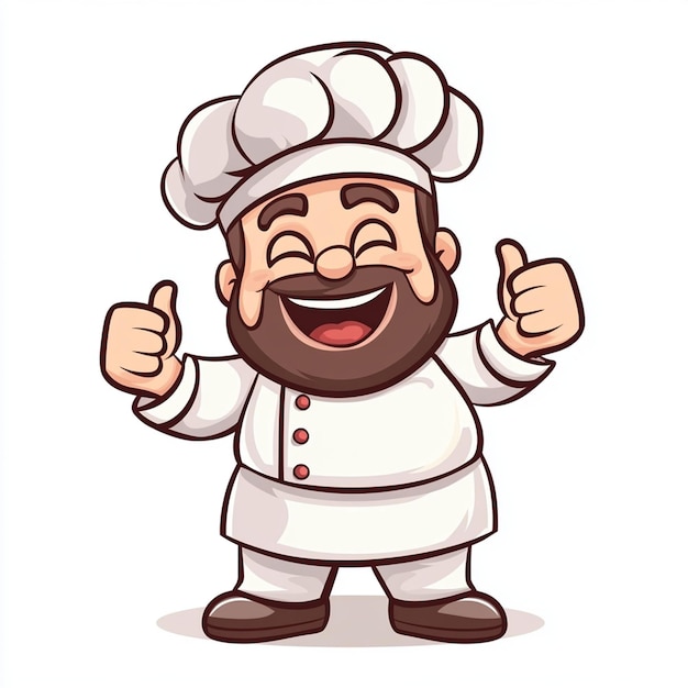laughing chef cliparts