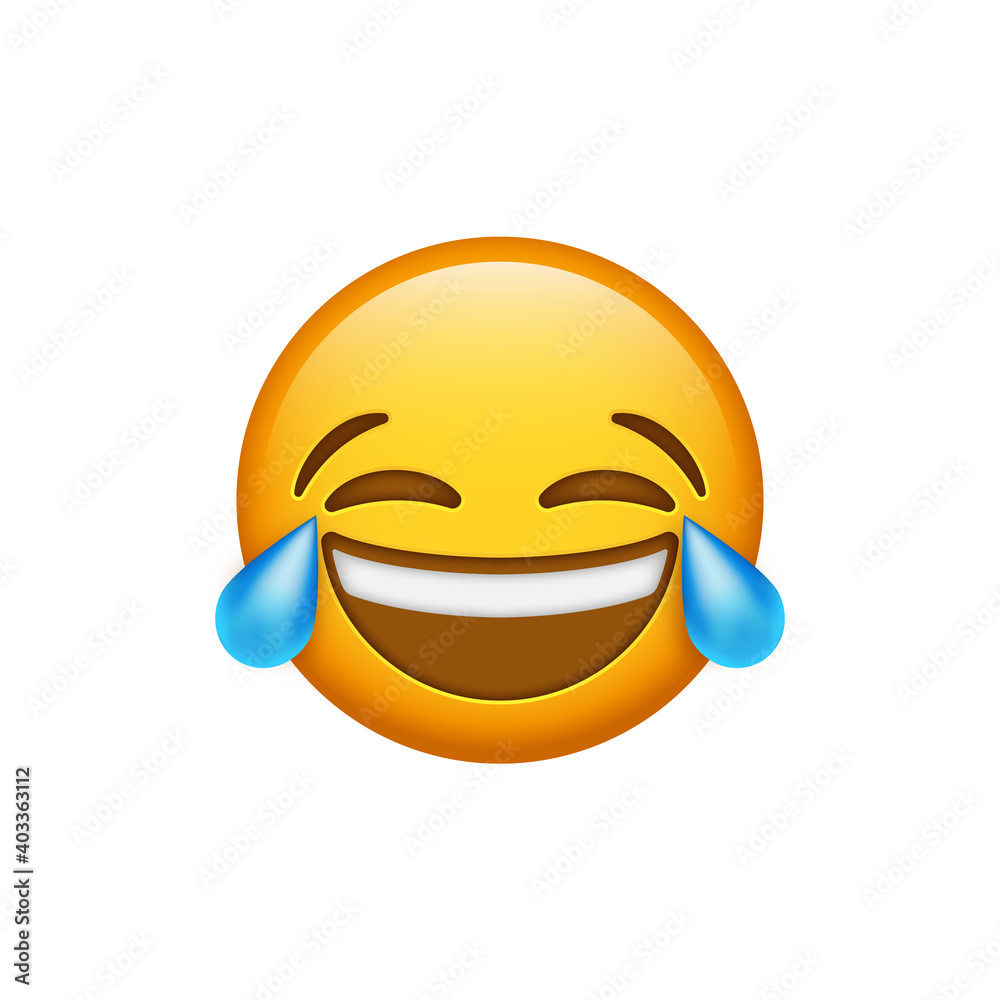 laughing smiley face emoticon