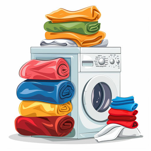 Wäsche - Clipart 4K Grafik im Kostengünstigen Abo-Paket