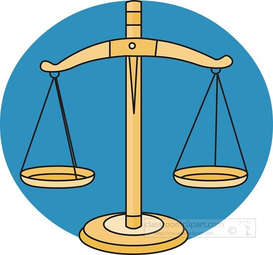 law scales cliparts