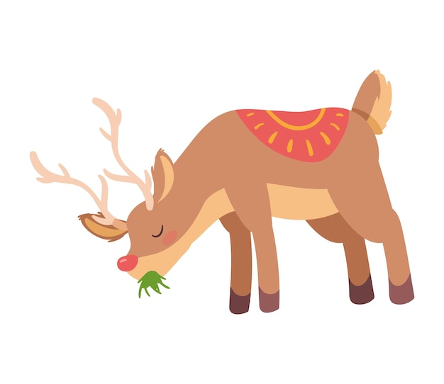 lazy reindeer cliparts