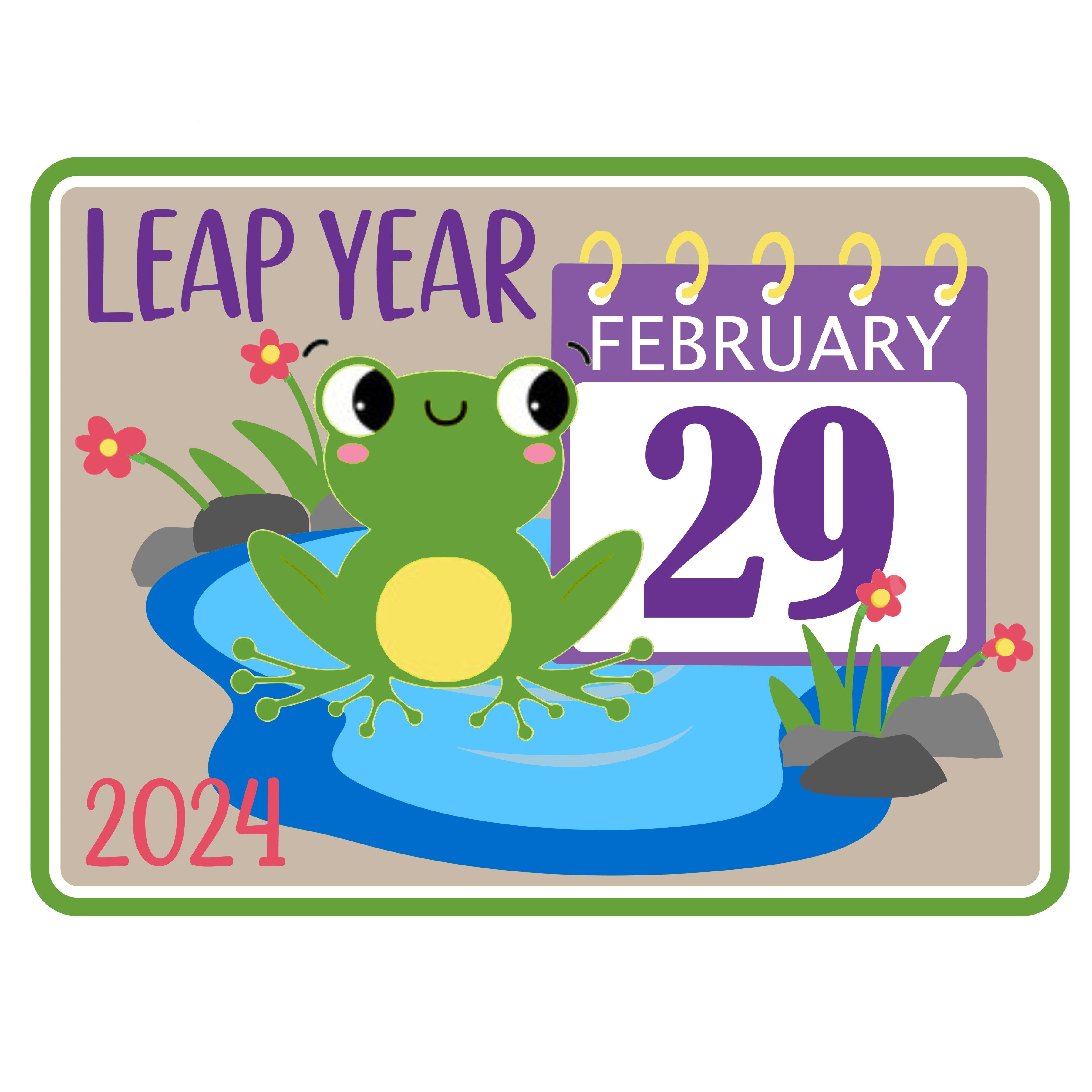 Leap Year 2024 Fun Patch