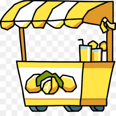 lemonade stand clipart